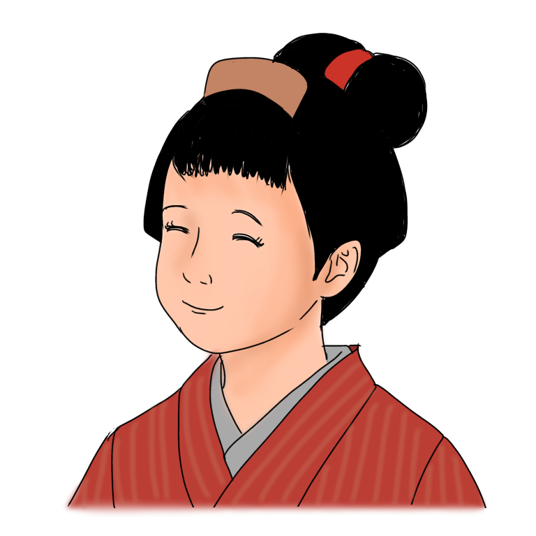 海青館の幼い下女・お千代